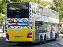 MAN Lion's City DD der BVG in Berlin am 07.06.2016