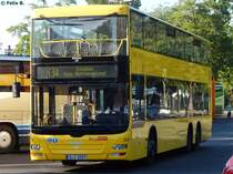 MAN Lion's City DD der BVG in Berlin am 07.06.2016