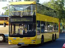 MAN Lion's City DD der BVG in Berlin am 07.06.2016