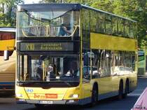 MAN Lion's City DD der BVG in Berlin am 07.06.2016