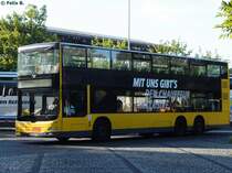 MAN Lion's City DD der BVG in Berlin am 07.06.2016