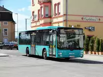 Transdev Rhein Main MAN Lions City am 11.06.17 in Bad Vilbel am neuen Busbahnhof