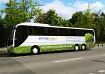 MAN Lion's Coach 'Betuwe Express' /Nl. Berlin im April 2016.