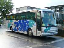 Di Tommaso - Italienischer IRISBUS Domino 2001 HD Orlandi 
CC -752CJ unterwegs in Interlaken am 16.08.2008