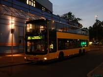 MAN Lion's City DD der BVG in Berlin am 07.06.2016