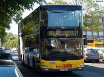 MAN Lion's City DD der BVG in Berlin am 07.06.2016