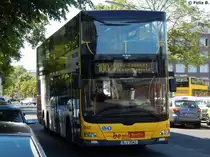 MAN Lion's City DD der BVG in Berlin am 07.06.2016