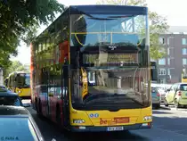MAN Lion's City DD der BVG in Berlin am 07.06.2016