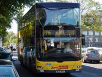 MAN Lion's City DD der BVG in Berlin am 07.06.2016