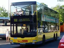 MAN Lion's City DD der BVG in Berlin am 07.06.2016