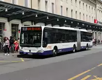 tpg - Mercedes Citaro Nr.953  AL-423-PR unterwegs auf der Linie F in der Stadt Genf am 03.06.2017