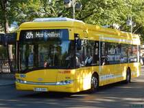Solaris Urbino 12 electric der BVG in Berlin am 07.06.2016