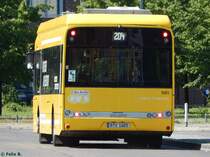Solaris Urbino 12 electric der BVG in Berlin am 07.06.2016