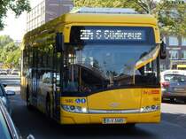Solaris Urbino 12 electric der BVG in Berlin am 07.06.2016