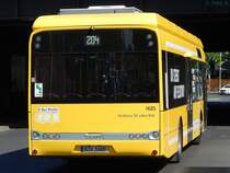 Solaris Urbino 12 electric der BVG in Berlin am 07.06.2016