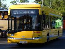 Solaris Urbino 12 electric der BVG in Berlin am 07.06.2016