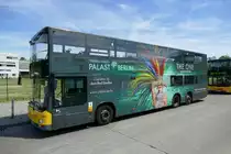 MAN Lion's City DD der BVG, Wagen '3315', Berlin im Mai 2017.