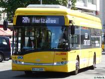 Solaris Urbino 12 electric der BVG in Berlin am 07.06.2016