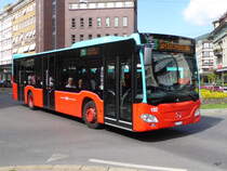 VB Biel - Mercedes Citaro Nr.192  BE 821192 unterwegs auf der Linie 5 in der Stadt Biel am 10.06.2017