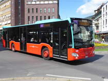 VB Biel - Mercedes Citaro Nr.197  BE 821197 unterwegs auf der Linie 8 in der Stadt Biel am 10.06.2017