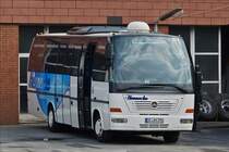 Diesen Mercedes Benz von Hennecke Reisen habeich bei einem Ausflug in Deutschland aufgenommen, weis aber den Ortsnamen nicht mehr.  08.04.2017