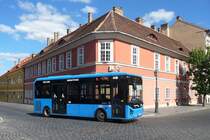 Karsan Atak Bus der BKV in Budapest auf dem Burgberg, 7.8.16