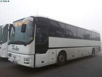 MAN ÜL 363 vom Reisedienst Teske aus Deutschland in Bergen am 22.01.2015