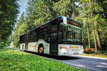 Ein SETRA S 415 NF von Siebler Reisen, aufgenommen am 23.6.2017, nahe der Haltestelle Berg im Drautal Lassin.
Unterwegs war der Bus auf der Kfl. 5021 als Kurs 11 (Oberdrauburg Bahnhof - Gerlamoos).