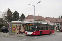 NL313 14105 auf der Linie 94A in der Haltestelle Mergenthalerplatz, 15.03.2017