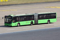 MAN Flughafenbus Nr.4186 am Flughafen Köln 23.6.2017