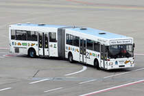 MAN Flughafenbus Nr.21 am Flughafen Köln 23.6.2017