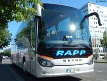Setra 516 HD von Rapp aus Deutschland in Berlin am 07.06.2016