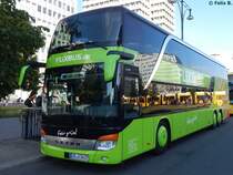 Setra 431 DT Flixbus/Baron Reisen aus Deutschland in Berlin am 07.06.2016