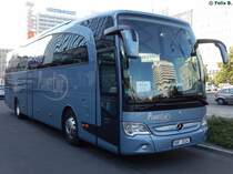 Mercedes Travego von Planet Line aus Tschechien in Berlin am 07.06.2016