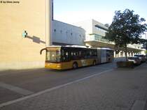 Postauto/PU Ryffel Nr. 295 (MAN A23 Lion's City G) am 7.6.2017 beim Bhf. Uster