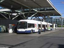 tpg Nr.786 (Hess Lighttram BGGT-N2C) am 16.5.2017 beim Flughafen Genf