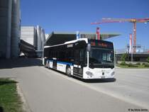 VBG/Eurobus Nr. 54 (Mercedes Citaro O530) am 10.5.2017 beim Flughafen Zürich