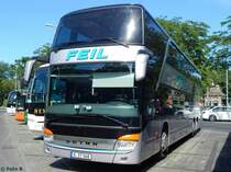 Setra 431 DT von Feil aus Deutschland in Berlin am 07.06.2016