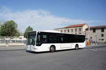 Frankreich / Stadtbus Marseille: Mercedes-Benz Citaro (Wagen 366) von RTM (Régie des Transports Metropolitains) Marseille, aufgenommen im April 2017 an der Metrostation  Bougainville  in Marseille.