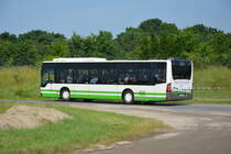 Am 04.06.2016 fährt PM-RB 233 für die ILA 2016 Shuttle zwischen Parkplatz und ILA-Gelände. Aufgenommen wurde ein Mercedes Benz Citaro Ü I Facelift der VGB Belzig.
