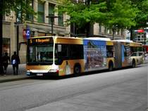 Mercedes-Benz O 530 II (Citaro Facelift) auf der Linie 5 nach Bahnhof Burgwedel am Hauptbahnhof/Mönckebergstraße.(5.07.2017) 	
