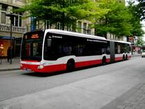 Mercedes-Benz Capacity auf der Linie 5 nach Lokstedt Nedderfeld am Hauptbahnhof/Mönckebergstraße.(5.07.2017) 
