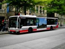 Mercedes-Benz O 530 I (Citaro) auf der Linie 34 nach Hamburg Lufthansa Basis am Hauptbahnhof/Mönckebergstraße.(5.07.2017) 
