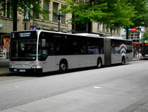 Mercedes-Benz O 530 II (Citaro Facelift) auf der Linie 3 nach Trabrennbahn Bahrenfeld am Hauptbahnhof/Mönckebergstraße.(5.07.2017) 
