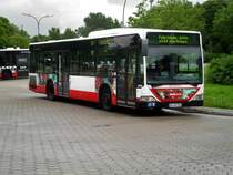 Mercedes-Benz O 530 I (Citaro) auf der Linie 254 nach Veddel Hovestraße/Kehre am S-Bahnhof Veddel.(5.07.2017) 
