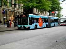 Mercedes-Benz O 530 III (Citaro 2. Generation) auf der Linie 5 nach Lokstedt Nedderfeld am Hauptbahnhof/Mönckebergstraße.(5.07.2017) 
