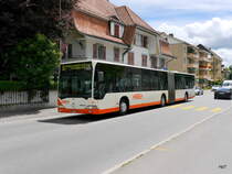 RBS - Mercedes Citaro Nr.36  BE 555036 unterwegs auf der Linie 36 in Münchenbuchsee am 01.07.2017
