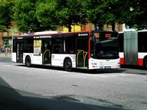 MAN Niederflurbus 3. Generation (Lion's City) auf der Linie 263 nach Jenfeld Zentrum am U-Bahnhof Wandsbek Markt.(5.07.2017) 
