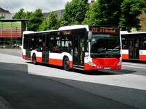 Mercedes-Benz O 530 III (Citaro 2. Generation) auf der Linie 213 nach S+U Bahnhof Barmbek am U-Bahnhof Wandsbek Markt.(5.07.2017) 
