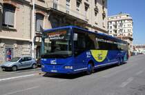 Frankreich / Région Provence-Alpes-Côte d'Azur / Bus Marseille: Irisbus Arway von Autocars Sabardu im Auftrag von Cartreize (Conseil Départemental des Bouches-du-Rhône), aufgenommen im April 2017 am Bahnhof Marseille Saint-Charles in Marseille.
